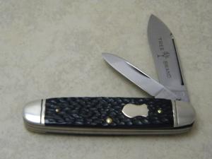 Boker Tree Brand USA 9842 Rough Black Cigar Knife