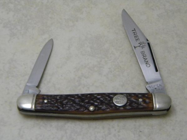Boker Tree Brand USA 3588 Delrin 2 Blade Stockman Knife Boker Tree Brand USA 3588 Delrin 2 Blade Stockman Knife