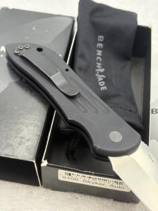 Benchmade 9100 Stryker Automatic Push Button Pocket Knife w Integrated Safety Feature