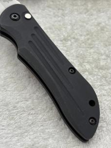 Benchmade 9100 Stryker Automatic Push Button Pocket Knife w Integrated Safety Feature
