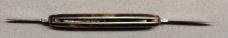 Press Button Knife Co Double Blade Tortoise Celluloid