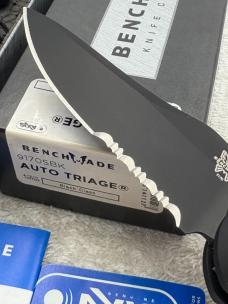 Benchmade 9170SBK Automatic Triage Pocket Knife Made In USA Been Discontinued