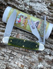 GEC TIDIOUTE ** 351325 FAIRWAY & CLUBHOUSE GREEN JIGGED BONE GOLF TOOL KNIFE