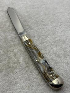 Hen & Rooster 2 Blade Trapper Ltd Ed #044 on Bolster 165th Anniversary Commemorative