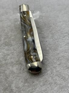Hen & Rooster 2 Blade Trapper Ltd Ed #044 on Bolster 165th Anniversary Commemorative