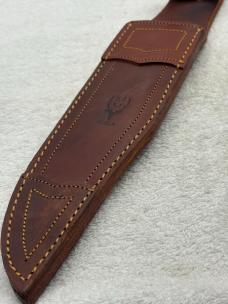 Muela Alamo Bowie With Sheath Made In Spain Stag Handles