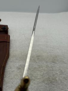 Muela Alamo Bowie With Sheath Made In Spain Stag Handles