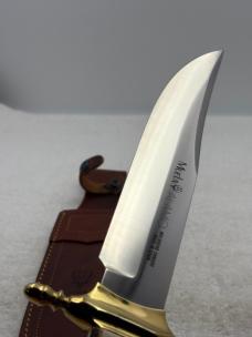 Muela Alamo Bowie With Sheath Made In Spain Stag Handles