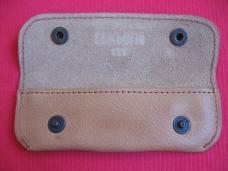 Italian Stiletto Knife Handmade Leather Sheath - A.G.A. CAMPOLIN Italy