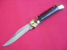Vintage Folding Hunter Leverlock Switchblade Knife - New Old Stock!