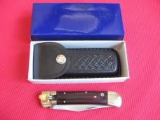 Vintage Folding Hunter Leverlock Switchblade Knife - New Old Stock!