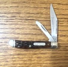 VINTAGE SCHRADE USA LTD OLD TIMER CLASSICS POCKET KNIFE, PIN & TIN BOX