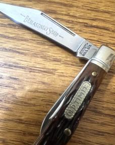 VINTAGE SCHRADE USA LTD OLD TIMER CLASSICS POCKET KNIFE, PIN & TIN BOX