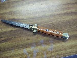 Armando Beltrame Italy 9 Incher Scarce Damascus Bayo Fires Like a Rocket UNUSED! 