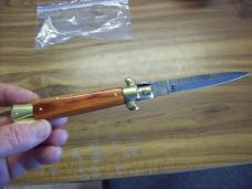 Armando Beltrame Italy 9 Incher Scarce Damascus Bayo Fires Like a Rocket UNUSED! 