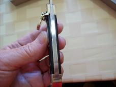 Hubertus Knife Solingen, Germany Size 10 Medium Exotic Black Ebonywood NIB