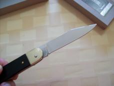 Hubertus Knife Solingen, Germany Size 10 Medium Exotic Black Ebonywood NIB