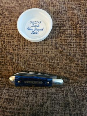 Gec 06 Dark Blue Jigged Bone 
