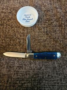 Gec 06 Dark Blue Jigged Bone 