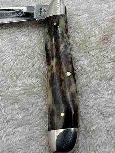 Case XX 1979 One Dot A6220 Appaloosa 2 Blade Peanut Pocket Knife Made In USA (12)