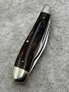 Case XX 1979 One Dot A6220 Appaloosa 2 Blade Peanut Pocket Knife Made In USA (12)