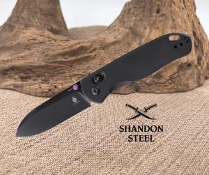 Kizer Drop Bear AxisLock Pocket Knife Black Aluminium Handle 154CM Steel V3619C2