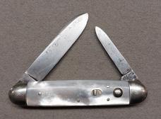3 3/4" Schrade Cut Co Mother of Pearl with Full Bolsters