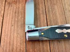 Queen City Cutlery Congress #32 Black Sawcut Bone