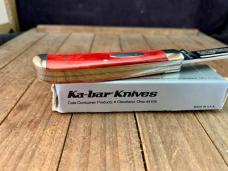 Kabar Mini Razor Trapper Smooth Red Bone 1989