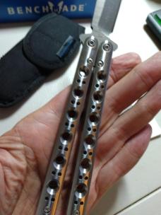 Benchmade 62 Balisong New In Box Made In USA Discontinued Price Drop!
