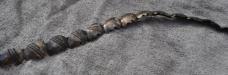 Leather And Sterling Silver Hat Band 23 Stylized Bears And Large Bear Buckle Marked Taos 88