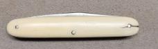 Schrade 3 3/8" French Ivory Single Blade 