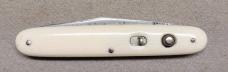 Schrade 3 3/8" French Ivory Single Blade 