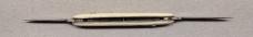 Early Schrade Cut Co 3 3/8" French Ivory Double Blade