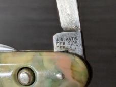 Vintage Schrade Cut Co Double Blade Automatic