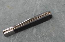 Kershaw KAI 4383 Black Micarta 4 1/8" Closed Factory Mint Long Pull On EitherSide
