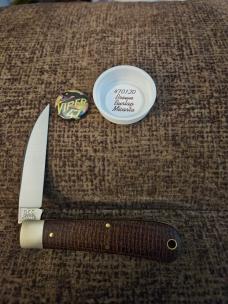 Gec 47 Brown Burlap Micarta 