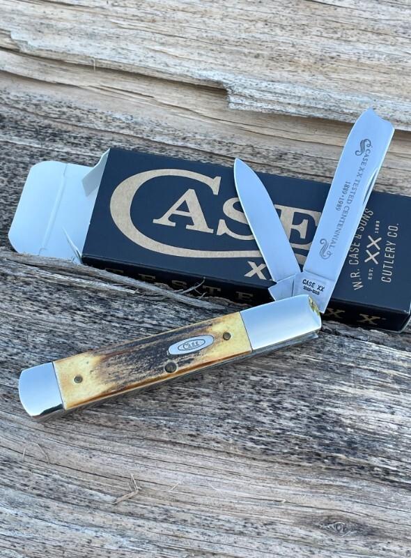 CASE XX ** 1989 CENTENNIAL STAG RAZOR CASE XX ** 1989 CENTENNIAL STAG RAZOR