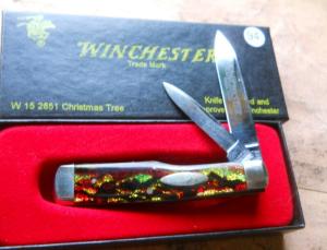 Winchester Christmas Tree Gunstock Knife 