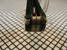 SCHRADE OLD TIMER 96OT BEARHEAD TRAPPER USA CARBON STEEL BLADES NIB RARE GREEN UNUSED POCKET KNIFE