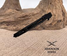 Microtech 160A-1T SOCOM Elite S/E - Black Handle - Two-Tone Black Blade