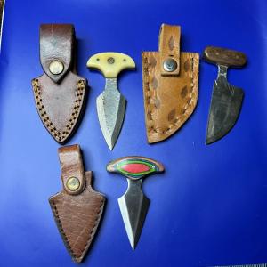 Lot of 3 Push Daggers 