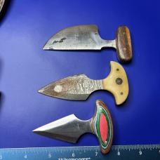Lot of 3 Push Daggers 