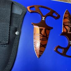 Lot of 3 Push Dagger Knives