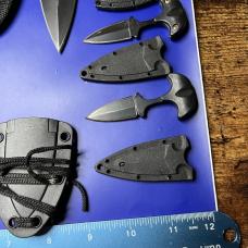 Lot of 7 Push Dagger Knives