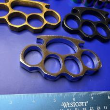 Lot of 5 "Brass" Knuckles / Paper Weights