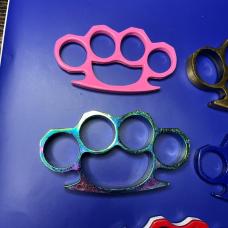 Lot of 5 "Brass" Knuckles / Paper Weights