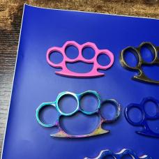 Lot of 5 "Brass" Knuckles / Paper Weights