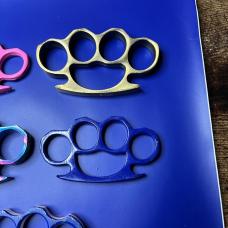 Lot of 5 "Brass" Knuckles / Paper Weights