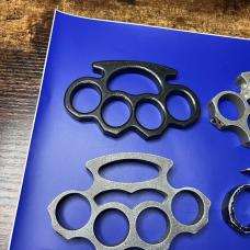 Lot of 5 "Brass" Knuckles / Paper Weights